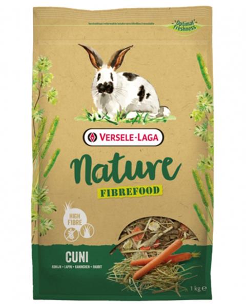 Versele Laga Nature Cuni Fibrefood - vysoký obsah vlákniny pre králiky 2,75 kg