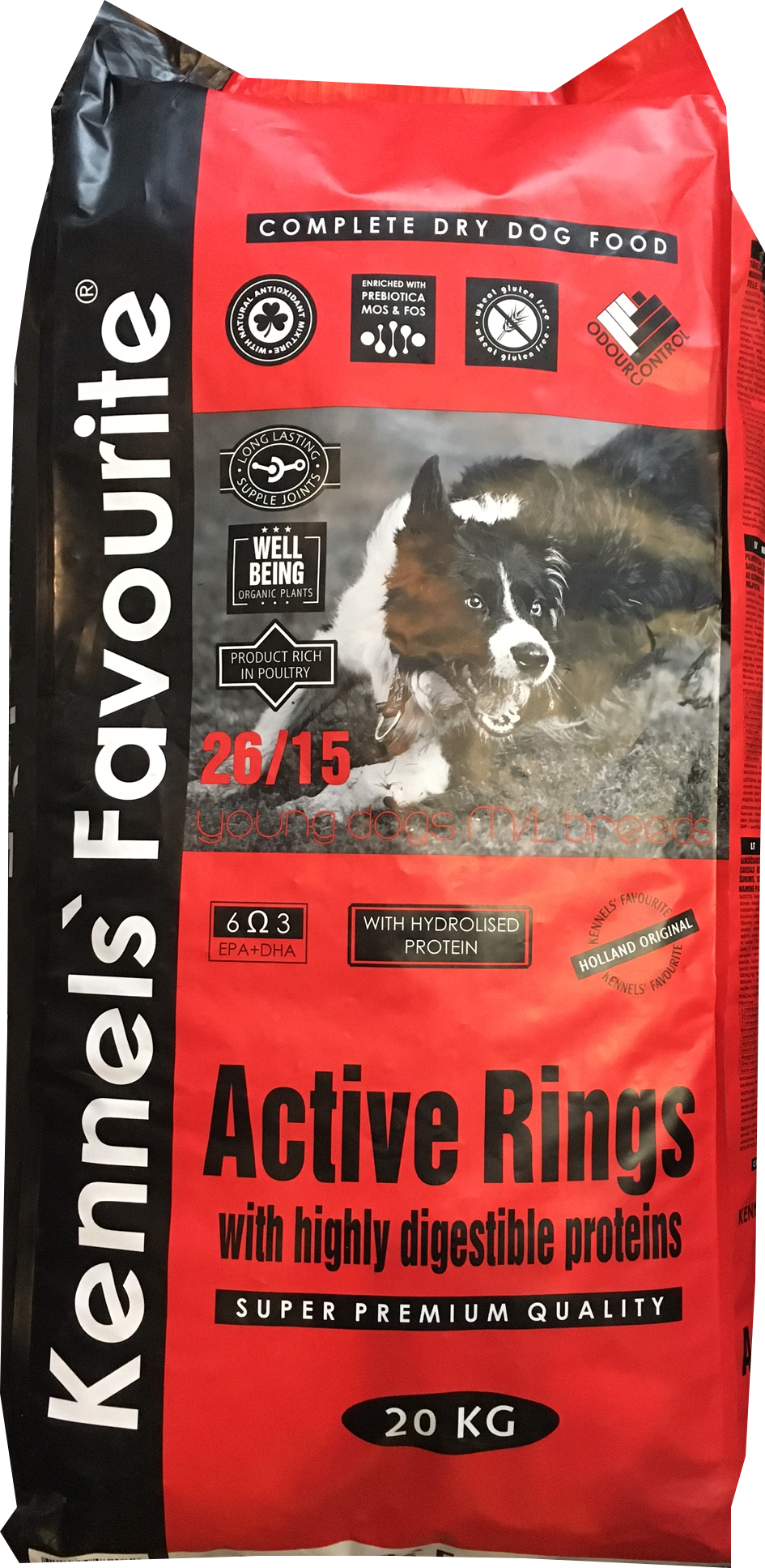 KENNELS FAVOURITE ACTIVE RINGS 20 Kg
