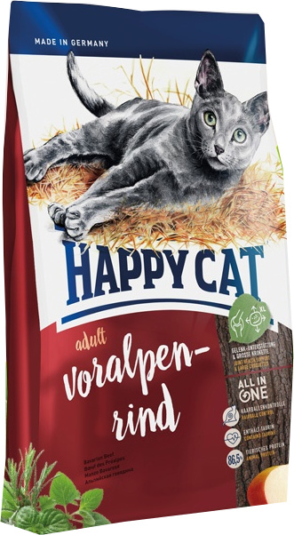 Happy Cat Alpské hovädzie 10 kg