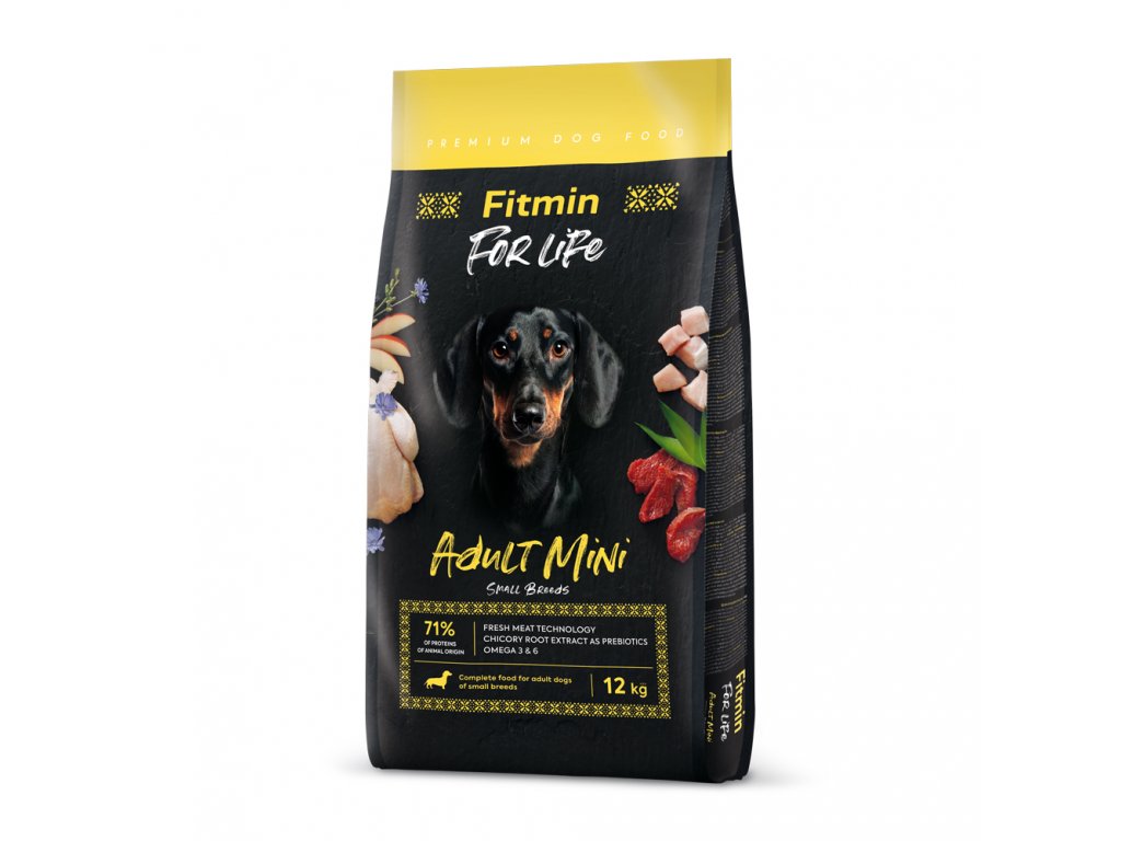 Fitmin For Life Mini krmivo pre malé psy 12 kg