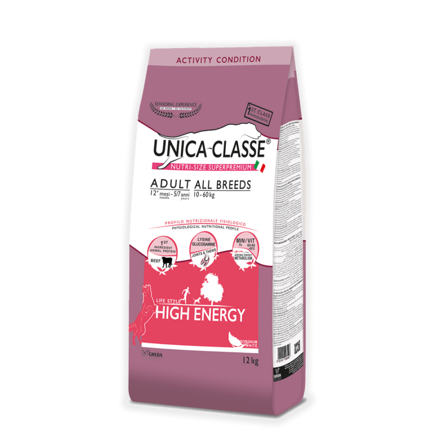 Gheda Unica Classe Adult All Breeds High Energy 12kg