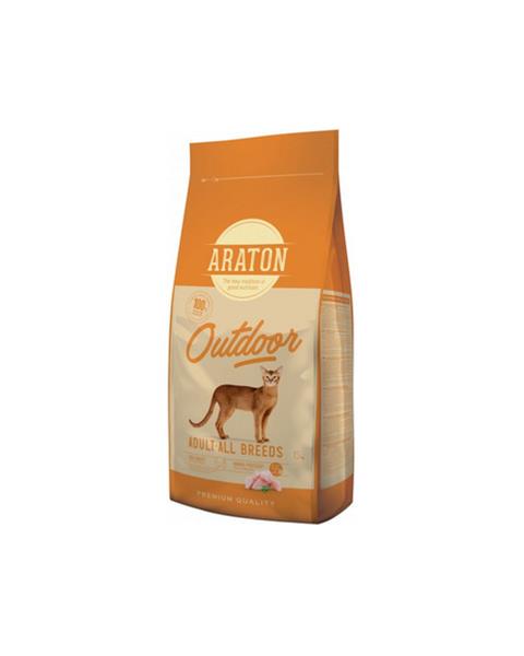 ARATON cat adult outdoor active all breed poultry 15 kg 