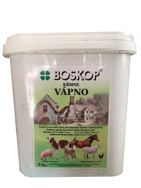 BOSKOP Kŕmne vápno 5 Kg