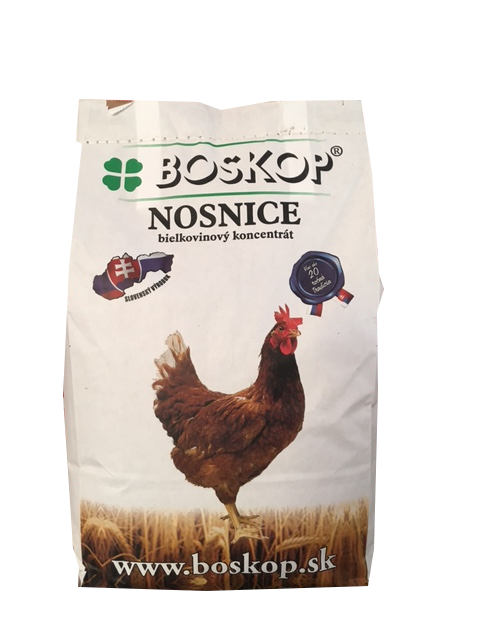 BOSKOP Bielkovinový koncentrát na výrobu kŕmnej zmesi pre nosnice 5 Kg